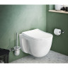 Инсталляция с унитазом VITRA S40 SMOOTHFLUSH с тонким сиденьем с микролифтом клавиша хром глянцевый 9860B003-7200